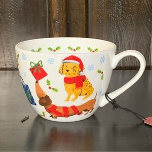 Let’s Pawty Christmas Dogs Mug - Portobello by Design